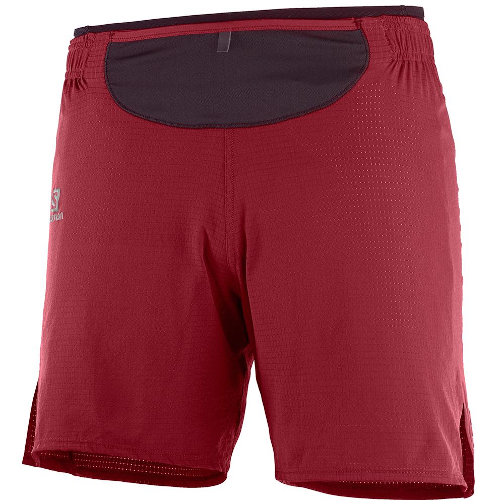 SALOMON SENSE M Philippines - Men's Shorts - Red | 839264-PWG